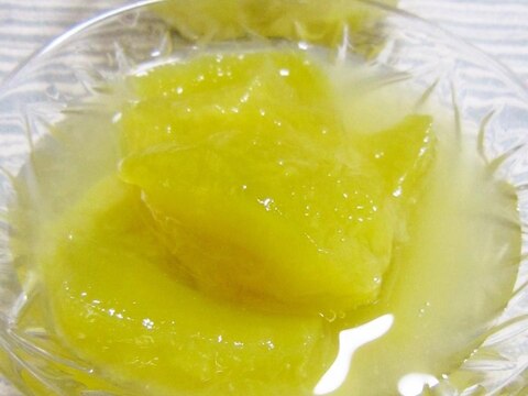 とろける美味しさ♪メロンのコンポート